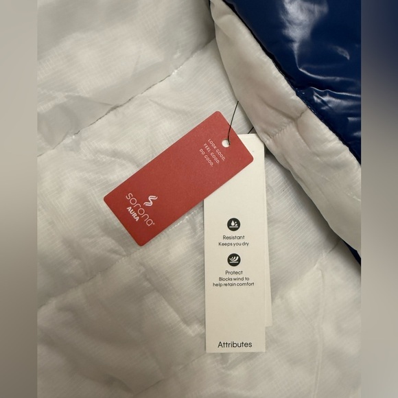 NEW Calvin Klein Sorona Aura Men's Blue Puffer Vest with breathable insulation - Picture 4 of 12